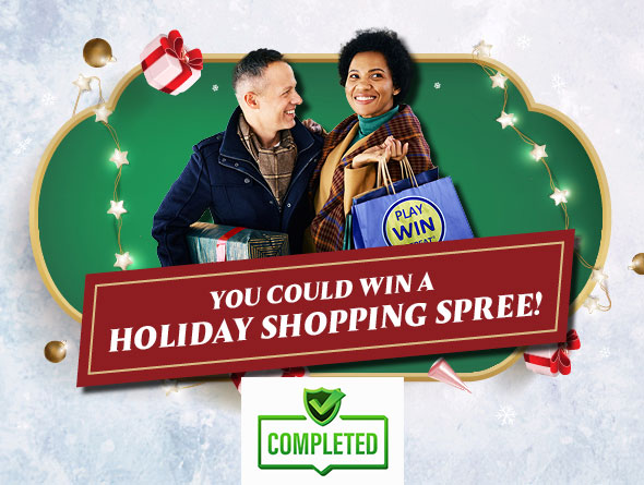 holiday shopping spree